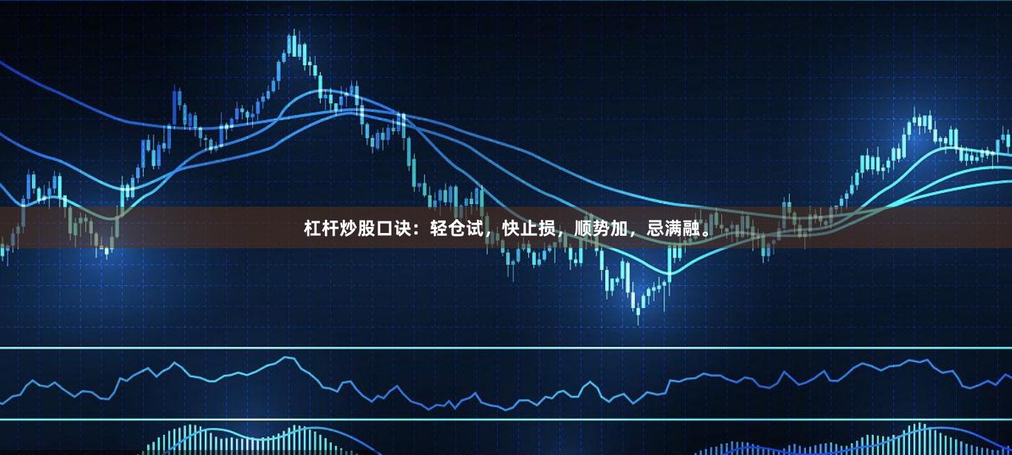 杠杆炒股口诀：轻仓试，快止损，顺势加，忌满融。
